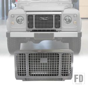 カーパーツカースタイリングフロントグリルアッパーグリル用クラシックランドローバーディフェンダー90 110車両
