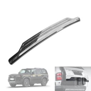 トヨタランドクルーザー 250 プラド LC250 2024 2025 カーアクセサリー ABS ファイバーリアブーツドアトランクリッドカバートリムテールゲートガーニッシュ