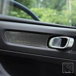 ボルボ XC40 ステッカーリアエアアウトレット装飾室内装飾フレームステンレスアクセサリー用