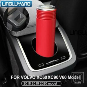 カーアクセサリーボルボ XC60 XC90 S60 V60 V90 リアエアアウトレット空調行水槽ムードライト装飾