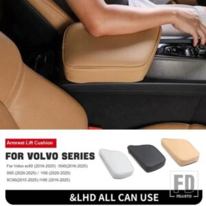 アームレストリフトクッションボルボ XC60 S90 XC90 V90 S60 V60 内装カーアクセサリー部品