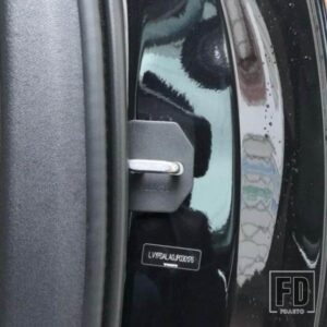 ボルボ S90 XC60 S60 V60 XC90 V90 用カースタイリングドアロックバックルカバードアストッパー装飾カバーカーアクセサリー