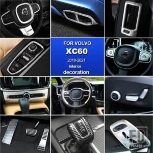 ボルボ XC60 内装ステッカーカーアクセサリー 2018-2024 カースタイリング