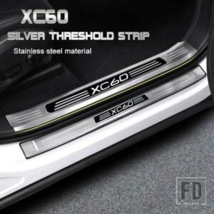 ボルボ XC60 S60 V60 V60CC しきい値バーウェルカムペダルフットペダルステンレス装飾アクセサリー