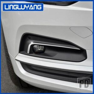 ボルボ S90 フロントフォグランプフレームトリム 2021-2022 モデルボディフロントリップトリムステンレスクロームトリム