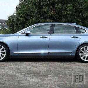 クローム装飾ボルボ S90 V90 ボディトリムドア防止ストリップアンチスクラッチストリップ高輝度ストリップ装飾 2016 2018-22