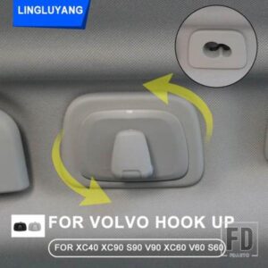 ボルボ XC60 V60 S60 XC40 S90 V90 ハンガーフック後列欠陥スペシャルなフック 2015-2020 XC90 2018-2020 XC60