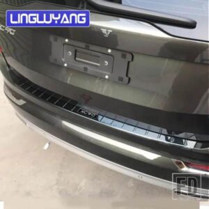 ボルボ XC90 用カースタイリングトランクトリムストリップトランクストリップ 2015-22 カーアクセサリー