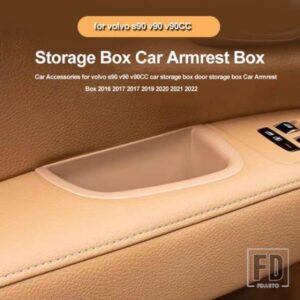 カースタイリングボルボ車 S90 V90 V90CC 収納ドアアームレストボックスドアサイド収納ボックスカーアクセサリー