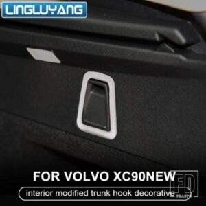 ボルボ XC90 内装トランクフック装飾ステッカー XC90 アクセサリー 2015-19-2023