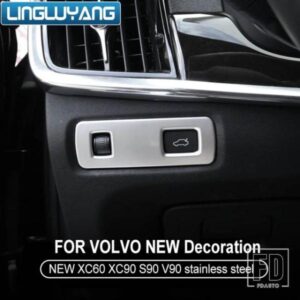 ボルボ XC60 XC90 S60 V60 S90 V90 XC40 内装ヘッドライトコントロールパネル装飾ステッカー