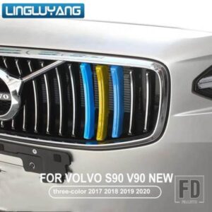 ボルボ S90 V90 三色ネット装飾ストリップ新ネットワークスペシャルなカラーステッカー 2017-20 モデル S90 V90