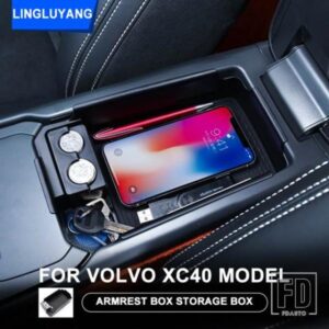アームレストボックス収納ボックスはボルボ XC40 2020-2023 中央収納収納ボックスカーアクセサリーに