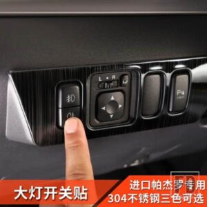 三菱パジェロアクセサリー V87V93V97V98 ヘッドライトスイッチカバーパジェロ IO フルピニンモンテロ装飾