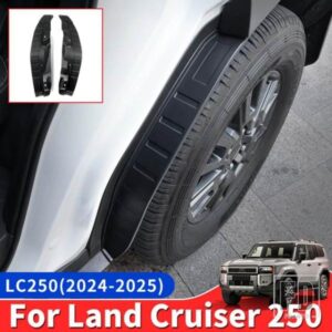 マッドフラップスプラッシュシールド 2024 2025 トヨタランドクルーザー 250 プラド LC250 外装アクセサリースプラッシュガードマッドフラップフェンダー