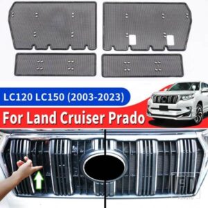 2003-2022 トヨタランドクルーザープラド 150 120 LC150 LC120 チューニングアクセサリーグリルダスト防止モールドスタイリング