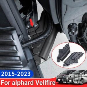 トヨタアルファードヴェルファイア 30 シリーズ 2015-2019-23 20218 AH30 ドアトラックカバーインテリアアクセサリー