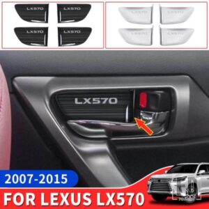 ステンレスドアハンドルパネルレクサス LX570 LX 570 2007-2010-16 2009 室内装飾アクセサリー