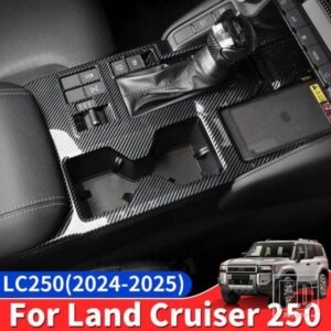 2024 トヨタランドクルーザー 250 1958 プラド LC250 J250 中央制御パネルギア装飾カバーインナーアップグレードアクセサリー