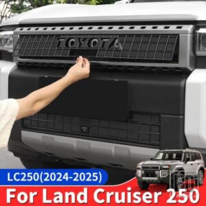 トヨタランドクルーザー 250 2024 2025 1958 プラド LC250 FJ250 フロントグリル抗ダスト防石ネット外装アクセサリー