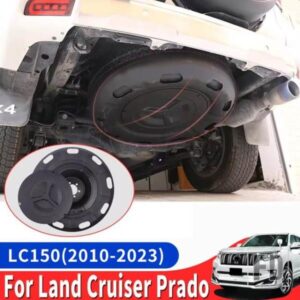 底吊りスペアタイヤカバートヨタランドクルーザープラド 150 LC150 FJ150 2010-2023 2018-20 アクセサリー