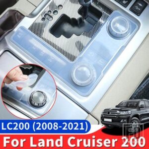 2016-2022 トヨタランドクルーザー 200 ボタンスリーブ LC200 中央制御パネルロータリースイッチクリアダストカバー