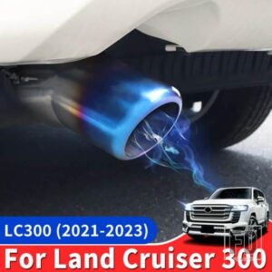2021-2023 トヨタランドクルーザー 300 LC300 アクセサリーテール喉マフラー装飾 FJ300 マフラー