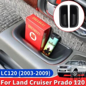 2003-2009 トヨタ ランドクルーザー プラド 120 ドアハンドル収納ボックス収納 LC120 アクセサリーに