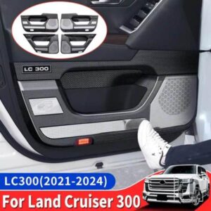 2021 2022 2024 トヨタランドクルーザー 300 ドアカバースピーカーカバー LC300 FJ300 インテリアアップグレードアクセサリー