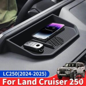 トヨタランドクルーザー 250 2024 2025 プラド LC250 1958 センターダッシュボードコンソール収納スリーブインテリアアクセサリー