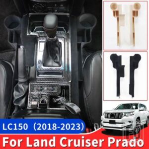 2018-2023 トヨタランドクルーザープラド 150 FJ150 LC150 アップグレード水カップ収納ボックスインテリアシートアクセサリー