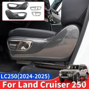 トヨタランドクルーザー 250 プラド LC250 2024 2025 1958 初版シート調整パネルカバーインテリアアップグレードアクセサリー