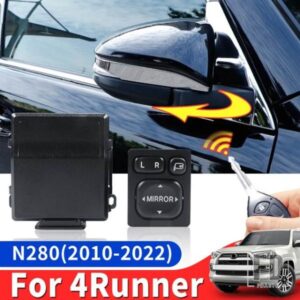 2012-2022 トヨタ 4 ランナープロスポーツ SR5 プレミアムアクセサリーバックミラー電動折りたたみ自動拡張