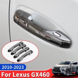 外装ドアハンドルカバー 2010-2023 レクサス GX460 GX 460 アップグレード装飾アクセサリー 2022 2021