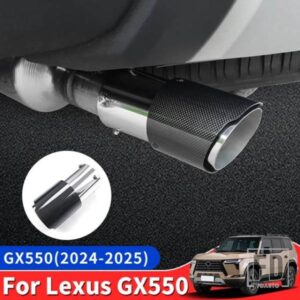 2024 2025 レクサス GX550 550H ステンレステールパイプマフラーアップグレードアクセサリー GX 550 外装チューニング