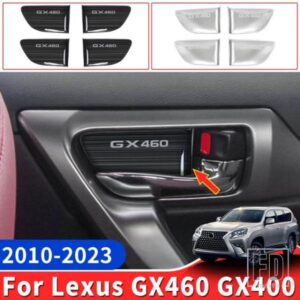 ステンレスドアハンドルパネルレクサス GX460 GX 460 2023-2010 2017-22 室内装飾アクセサリー