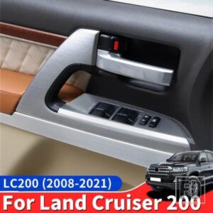 ドアハンドル/ボタンパネルトヨタランドクルーザー 200 LC200 2008-2021 アップグレード内装交換部品アクセサリー