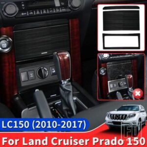 2010-2017 トヨタランドクルーザープラド 150 インテリア装飾アクセサリー中央ギアボックスパネル LC150 FJ150