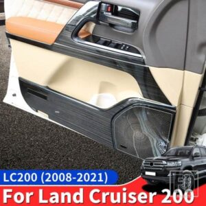 トヨタランドクルーザー 200 LC200 2008-2021 インテリアアップグレード装飾アクセサリーステンレスドアハンドル 2018-20