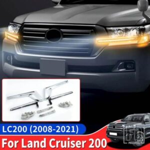 ダイナミック LED ウィンカーライトトヨタランドクルーザー 200 LC200 2016-2021 アップグレードアクセサリーデイタイムランニングランプ