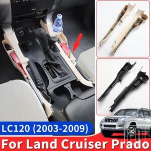 カップホルダーシートギャップ収納ボックストヨタランドクルーズプラド 120 LC120 FJ120 2009-2003 ギアボックスアップグレードインナーアクセサリー