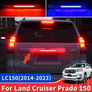 トヨタランドクルーザープラド 150 LC150 2014-2023 外装アップグレード装飾アクセサリーリアドア LED ライトブレーキハザードランプ
