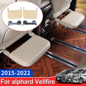 2列目シートレストペダル トヨタ アルファード ヴェルファイア 30 シリーズ 2015-2020-23 AH30 室内装飾アクセサリー