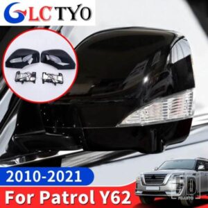 日産パトロール Y62 専用バックミラーカバー日産パトロール SEXE バックミラーシェルウインカー