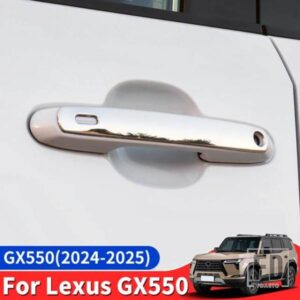 レクサス GX550 GX550H 2024 2025 外装ドアハンドル装飾クロームスパンコールGX 550 アップグレードアクセサリーチューニング