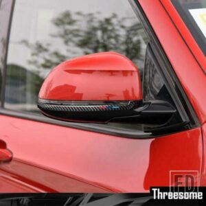 カーボンバックミラー抗摩擦ストリッププロテクター防止 ACCESSORIE BMW X5 F15 X6 F16 X3 F25 X4 F26