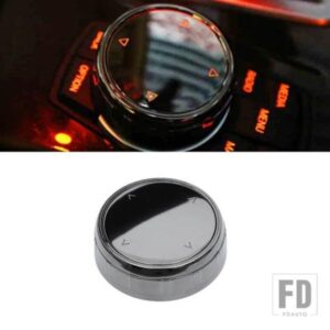 ABS セラミック IDRIVE マルチメディア ノブ カバー BMW E90 E91 E92 E93 2009-2011用