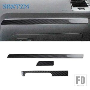 カーボンセンターコンソールパネルカバートリム左ハンドル用フォルクスワーゲンシロッコ MK3 2009-2016 インテリア自動車アクセサリー