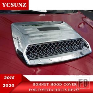 ボンネットフードスクープエア流吸気ベントカバートヨタハイラックス REVO 2015-20 アクセサリー部品 YCSUNZ