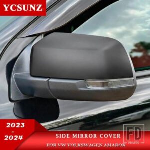 ABS ミラーカバー VW フォルクスワーゲン AMAROK 2022 2023 2024 サイドドアミラープロテクター車外装アクセサリー